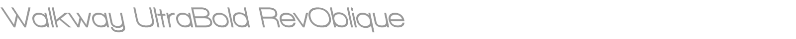 Walkway font preview